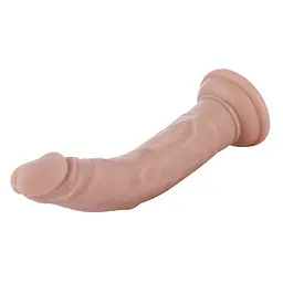 Реалістичний фалоімітатор для секс-машин Hismith 7.5″ Flexible Silicone Dildo, система KlicLok - мініатюра 5