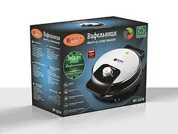 Вафельниця 220В 3000Вт BITEK BT-2214 - мініатюра 6