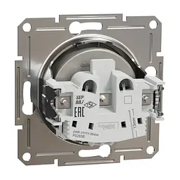 Розетка Schneider Electric ASFORA без заземлення бронза (EPH3000169) - мініатюра 7
