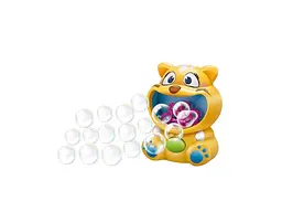 Машинка для бульбашок BUBBLE FUN на батарейках "Кіт" (16x15x20,7см) Bubble Fun