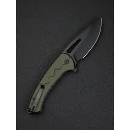 Складаний ніж Sencut Squiggy Drop Point 9Cr18MoV G10 98,9 мм чорний, темно-зелений - мініатюра 9