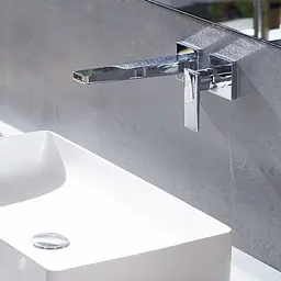 Змішувач Hansgrohe Metropol для умивальника зі стіни 165 мм хромований 32525000 Хром - мініатюра 3