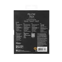 Кліторальний вібратор Pillow Talk Secrets - Passion - Clitoral Vibrator, 3 стимулюючі зони Pillow Talk SO8246 95860 - мініатюра 8