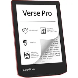 Електронна книга PocketBook 634 Verse Pro Passion Red (PB634-3-CIS, PB634-3-WW) [93956] - мініатюра 2