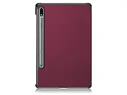 Чохол BeCover Smart Case для Samsung Galaxy Tab S7 SM-T875 Red Wine (705224) - мініатюра 2