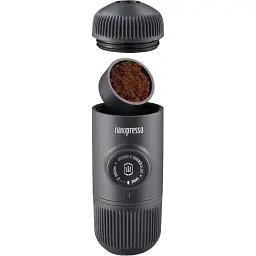 Портативна еспресо-кавоварка Wacaco Nanopresso Grey - мініатюра 2
