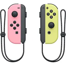 Геймпад Nintendo Switch Joy-Con Pastel Pastel Pink and Pastel Yellow (L и R геймпад) (45496431686) [108948] - мініатюра 1