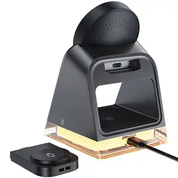 Зарядний пристрій Wireless QI 3in1 15W E17 Acefast - мініатюра 2