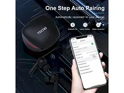 Навушники TWS Tecno G01 Black (4895180780899) - мініатюра 7