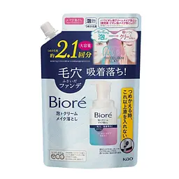 Японська пінка-крем для демакіяжу Biore Foam Cream (поповнення), 355 мл