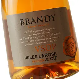 Бренді Jules Larose&Cie VSOP 36% 0.5 л - мініатюра 5