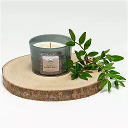 Ароматична свічка з натурального воску Aroma Home Elegance Gentle Sandalwood 115 г - мініатюра 2
