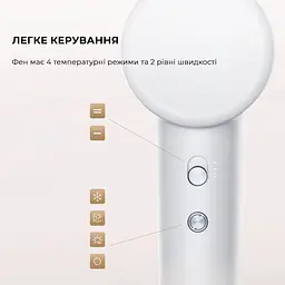 Фен Dreame Gleam Hair Dryer AHD12A Grey - мініатюра 8