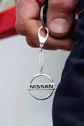 Срібний брелок Nissan (Ніссан) (9012.1) - мініатюра 3