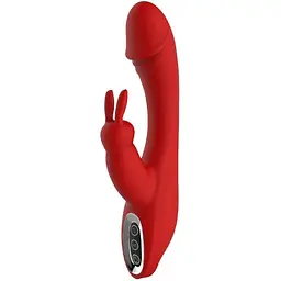 Вібратор-кролик Dreamtoys Red Revolution Artemis 21 см червоний