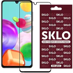 Захисне скло SKLO 3D для Tecno Pova 4 LG7n Чорний