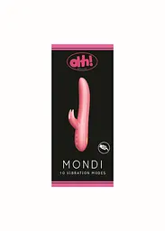 Вібратор-кролик Ohh Mondi, 20.8 см (рожевий) - мініатюра 3