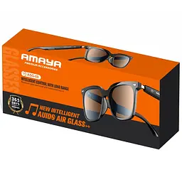 Смарт-окуляри Amaya ASG-08 Bluetooth Music Gray - мініатюра 2