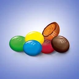 Драже M&M's Caramel Milk Chocolate Candy 488.8г - мініатюра 4
