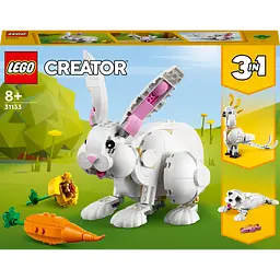 Конструктор LEGO Creator 3 v 1 Белый кролик 258 деталей (31133)