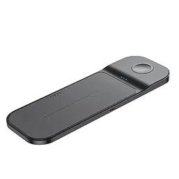 Зарядка Qi HOCO Step 3-in-1 wireless fast charger CQ6 (Samsung Watch) |223 W Total| - мініатюра 3