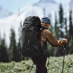 Рюкзак туристичний Naturehike Helium CNK2450XB014 L 70 л чорний - мініатюра 9