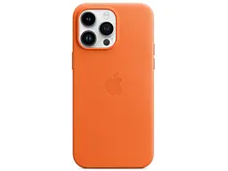 Чохол для смартфона Apple iPhone 14 Pro Max Leather Case with MagSafe - Orange (MPPR3) - мініатюра 3