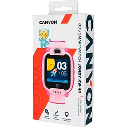 Дитячий смарт-годинник Canyon Jondy KW-44 4G Camera GPS Music Pink (CNE-KW44PP) - мініатюра 4