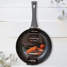 Сковорода Gusto GT-2104-28 покриття Marble 28x5.3 см (79094) - мініатюра 5