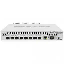 Комутатор Mikrotik CRS309-1G-8S+IN, 8xSFP+, 1хGE PoE In managment, RS232, L3) - мініатюра 4