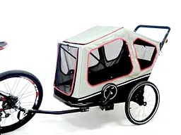 Коляска Bestopet Люпосанчик PawGo 4-in-1 Multifunctional для собак до 60кг - мініатюра 6