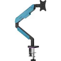 Настільне кріплення для монітора Anda Seat Stealth Pro II RGB 17''-42'' Blue (AD-W-A9X-1S-BS) [123493] - мініатюра 4