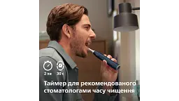 Електрична зубна щітка Philips Sonicare HX7403/05 серії 6100 біло-синя - мініатюра 8