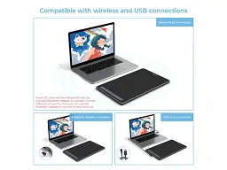 Графічний планшет XP-Pen Deco MW Black - мініатюра 3