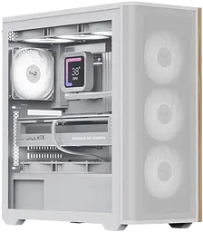 Корпус AeroCool D501A-G-WT-v2 ARGB White (ACCM-DS01043.21) - мініатюра 2