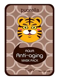 Тканинна маска для обличчя Тигр Puorella animal mask sheet Tiger