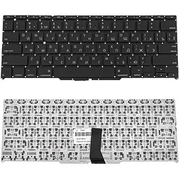Клавіатура для ноутбука APPLE (MacBook Air: A1370 A1465 (2011-2015)) rus чорний SMALL Enter