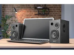 Компьютерные колонки 2.0 REAL-EL S235 18W Black - мініатюра 7