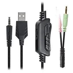 Навушники REAL-EL GDX-7620 Black - мініатюра 8