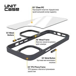 Чехол ArmorStandart Unit для Apple iPhone 14 Pro Max Black - миниатюра 4