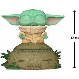 Ігрова фігурка Funko Pop Мандалорець Малюк використовує силу, 12 см (58390) - мініатюра 2