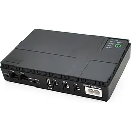 Джерело безперебійного живлення (ДБЖ) для роутера Voltronic DC1018P 10400mAh Black [108013] - мініатюра 3