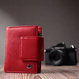 Жіночий шкіряний гаманець ST Leather 9,5х12х2 см acs0029418 - мініатюра 9