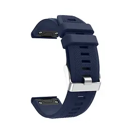 Ремінець ArmorStandart Silicone Line для Garmin 22mm Dark Blue (ARM88487)