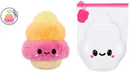 М'яка іграшка-антистрес Fluffie Stuffiez Пухнастий сюрприз Морозиво (593447-2) - мініатюра 2