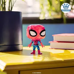 Фігурка Funko Pop Exclusive Фанко Поп Marvel Spider-man Марвел Людина-павук 10 см E M SM 1246 - мініатюра 2
