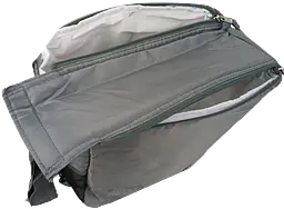 Термосумка, сумка холодильник через плече 8L Small Cool Bag сіра LS tur0001269 - мініатюра 10