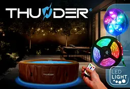 Джакузі-SPA надувне Thunder MOCHA 6-місне + сірі меблі з ротанга – 4 шт (MOCHA-HALF-GRAY) - мініатюра 8