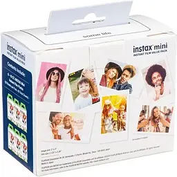 Фотопапір для камери Fujifilm Instax Mini Instant Film 60 аркушів (6 картриджів) (600016111) - мініатюра 2