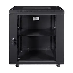Комутаційна шафа NVC-12U/600x450x640 Black (25-00071) - мініатюра 2